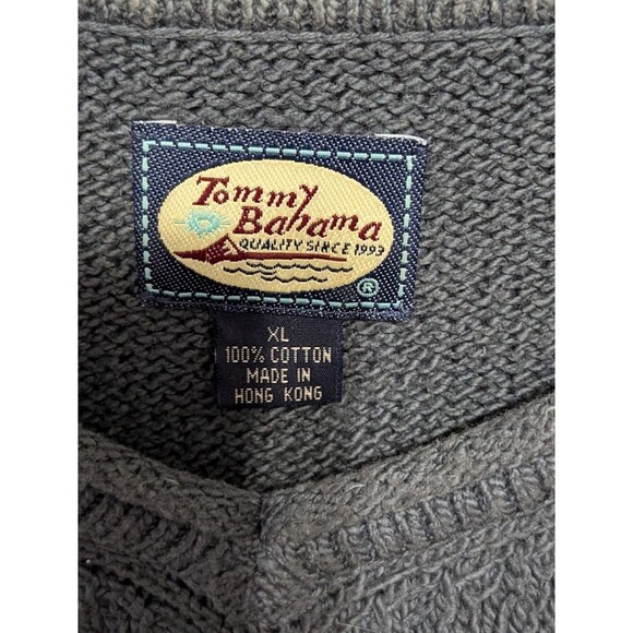 Tommy Bahama 100% Cotton Knit Sweater Men's Sweater Size XL - Picture 3 of 9